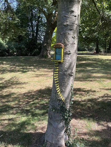 Kabouter huis in het park